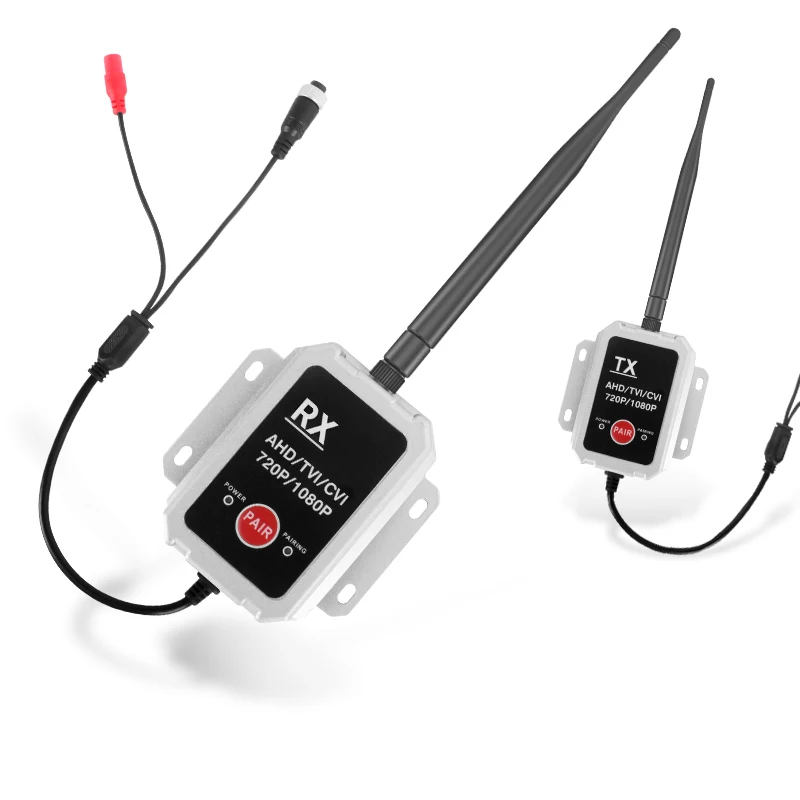 

2.4Ghz Digital Wireless 720P 1080P Video Transmitter Receiver Box for Car Backup Camera Reversing AHD Monitor