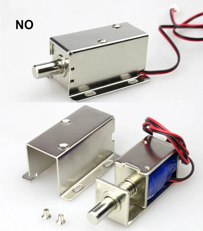 Mini fechamento pequeno do parafuso do metal elétrico, magnético para o cacifo e o armário da gaveta, C. C. 12V ou 24V