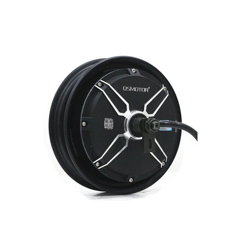 

QS205 4000W 55H V3 10inch In-Wheel Hub Motor For Electric Motorbike Moped