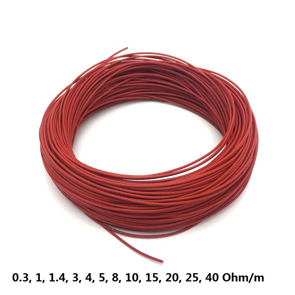 

All Sizes Low Voltage 5V 12V 24V 36V 48V Electric DIY Car Heating Seat Blanket Warm Wire Fluoroplastic Heating Cable