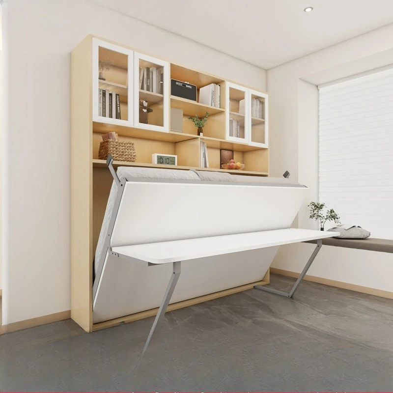 Invisible bed, household desk, integrated wall bed, folding bed