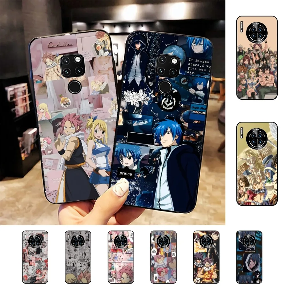 Anime Fairy Tail iphone case For Huawei Mate 10 20 30 40 50 lite pro Nova 3 3i 5 6 SE 7 pro 7SE