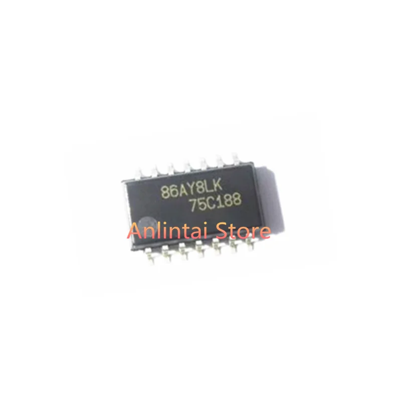 10PCS SN75C188NSR  75C188  SOP14   IC DRIVER RS232 QUAD LP 14SOP