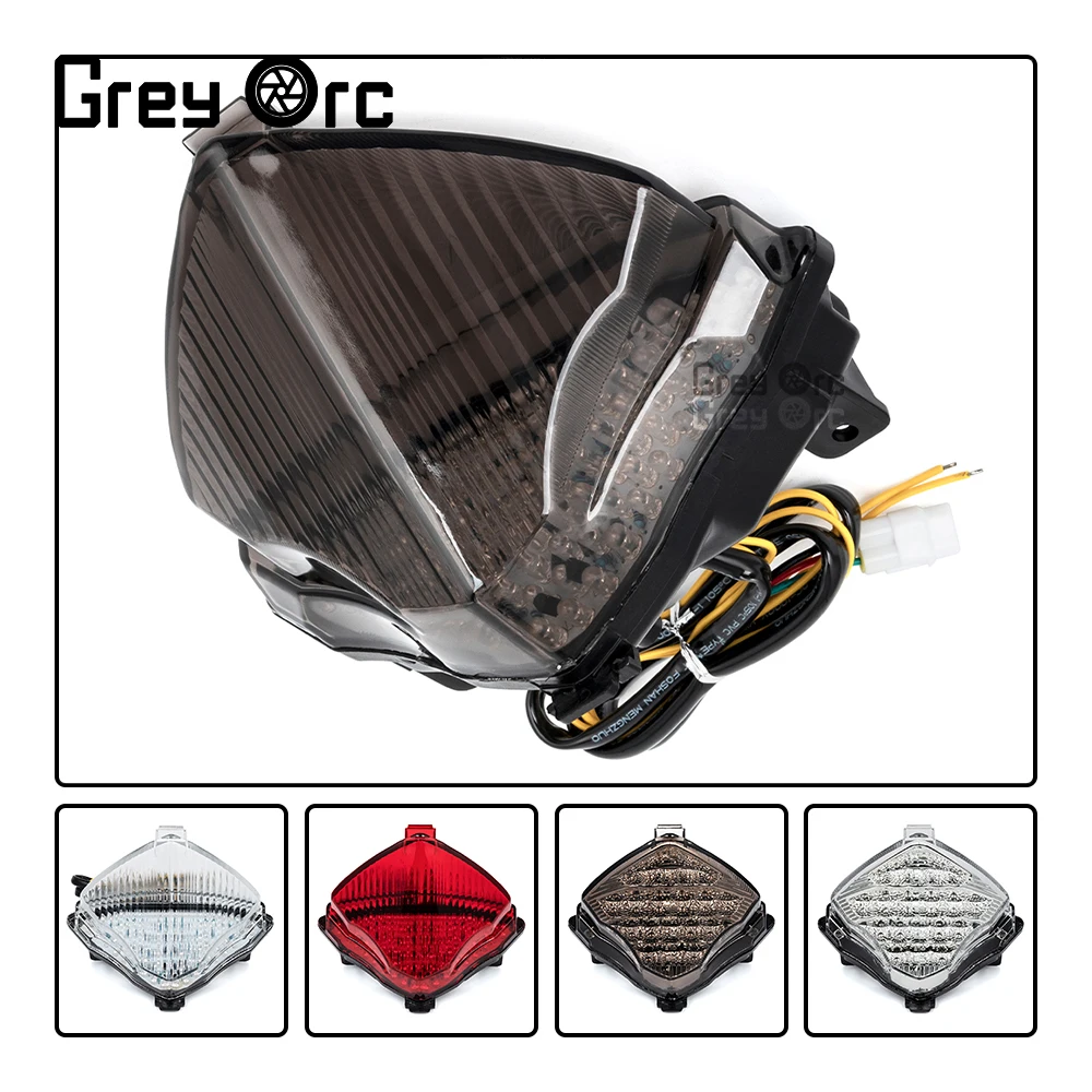 Motorcycle Rear LED Tail Light For Yamaha YZF R1 YZF-R1 2004 2005 2006 Brake Turn Signals Lights Integrated Taillight
