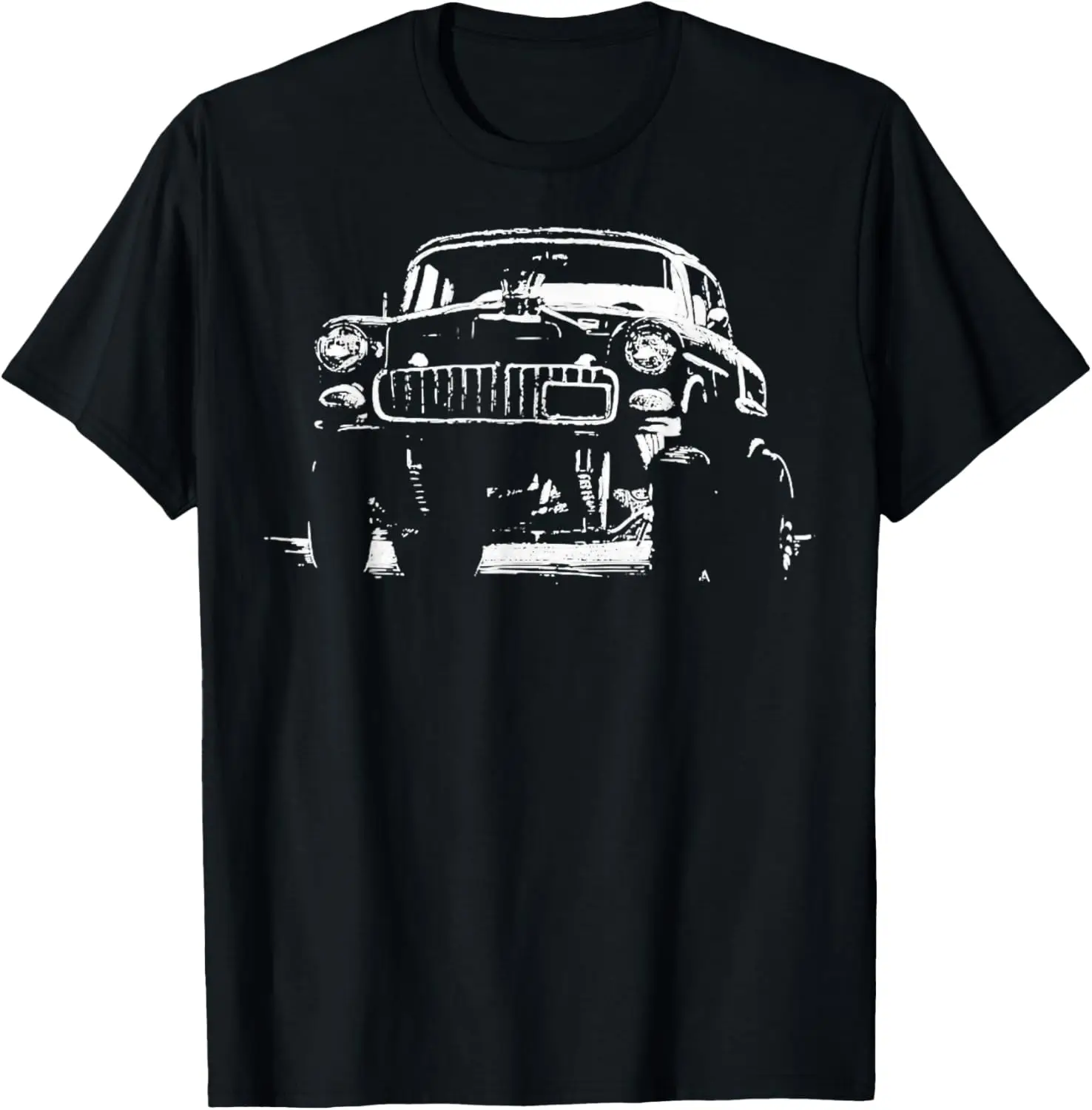 1955 55 Bel Air gasser 50s 90s line T-Shirt