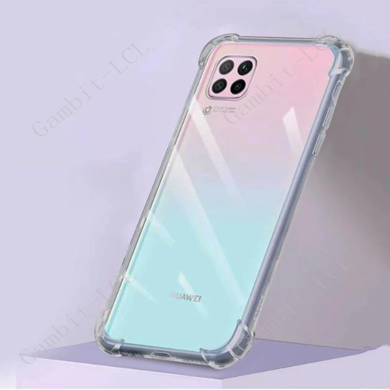 Anti-Falling Case For Huawei P40 lite 4G Nova7i 7i JNY-L21A JNY-L22 Soft TPU Original Shockproof Back Cover ON Nova 6 SE