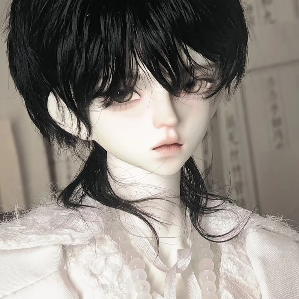 

1/4 голова куклы BJD без макияжа, материал из смолы, голова куклы для мальчиков, аксессуары для кукол «сделай сам», подарки