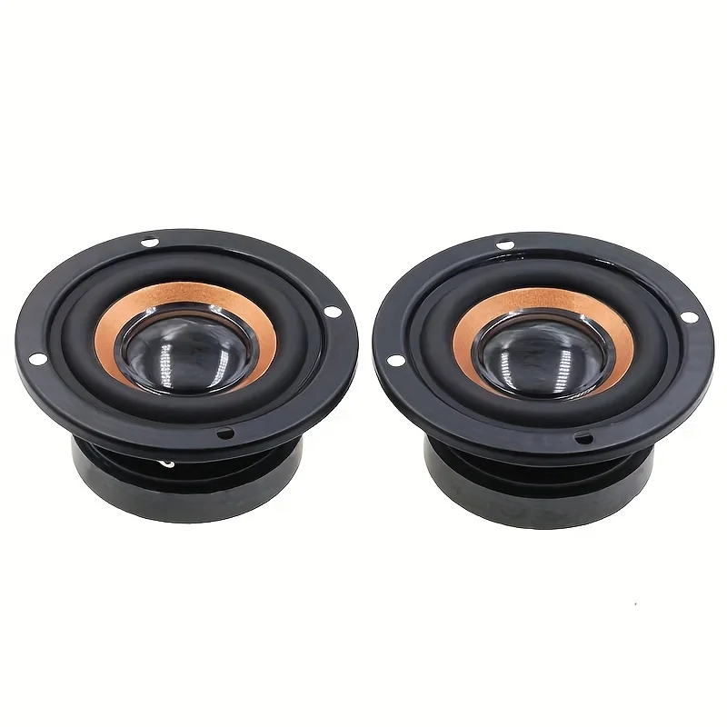 2 parlantes de 63mm, 4 ohmios, 5W, subwoofer, núcleo magnético de 45, altavoz redondo de graves, DIY, mini altavoz Bluetooth portátil 2