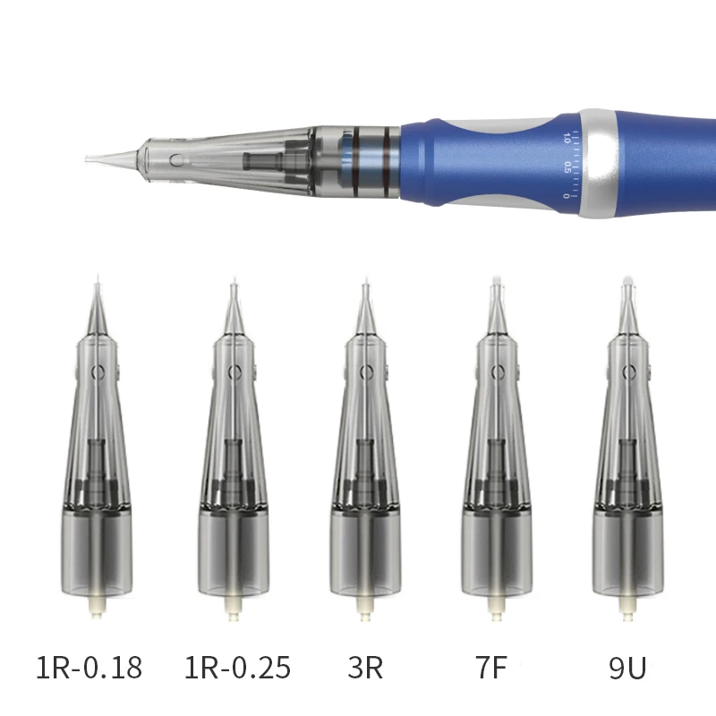 Novo aimoosi a9 pmu máquina digital permanente maquiagem máquina rotativo tatuagem dispositivo para sobrancelha delineador de lábios com cartucho neeldes