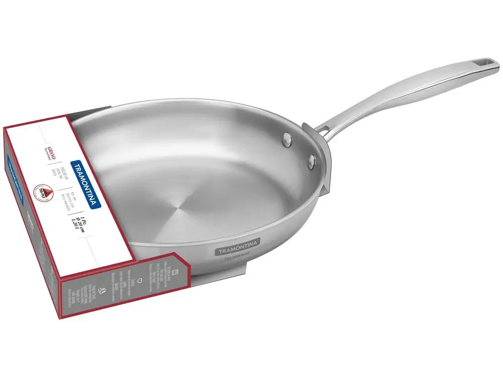 Frigideira Tramontina Inox Fundo Triplo Grano 62155200 20cm