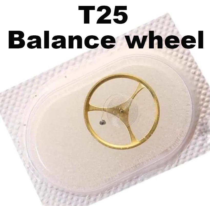 Suitable For Tianjin T25 Movement Balance Wheel ST25 Series 2505 Full Swing (including Hairspring) Watch Accessories