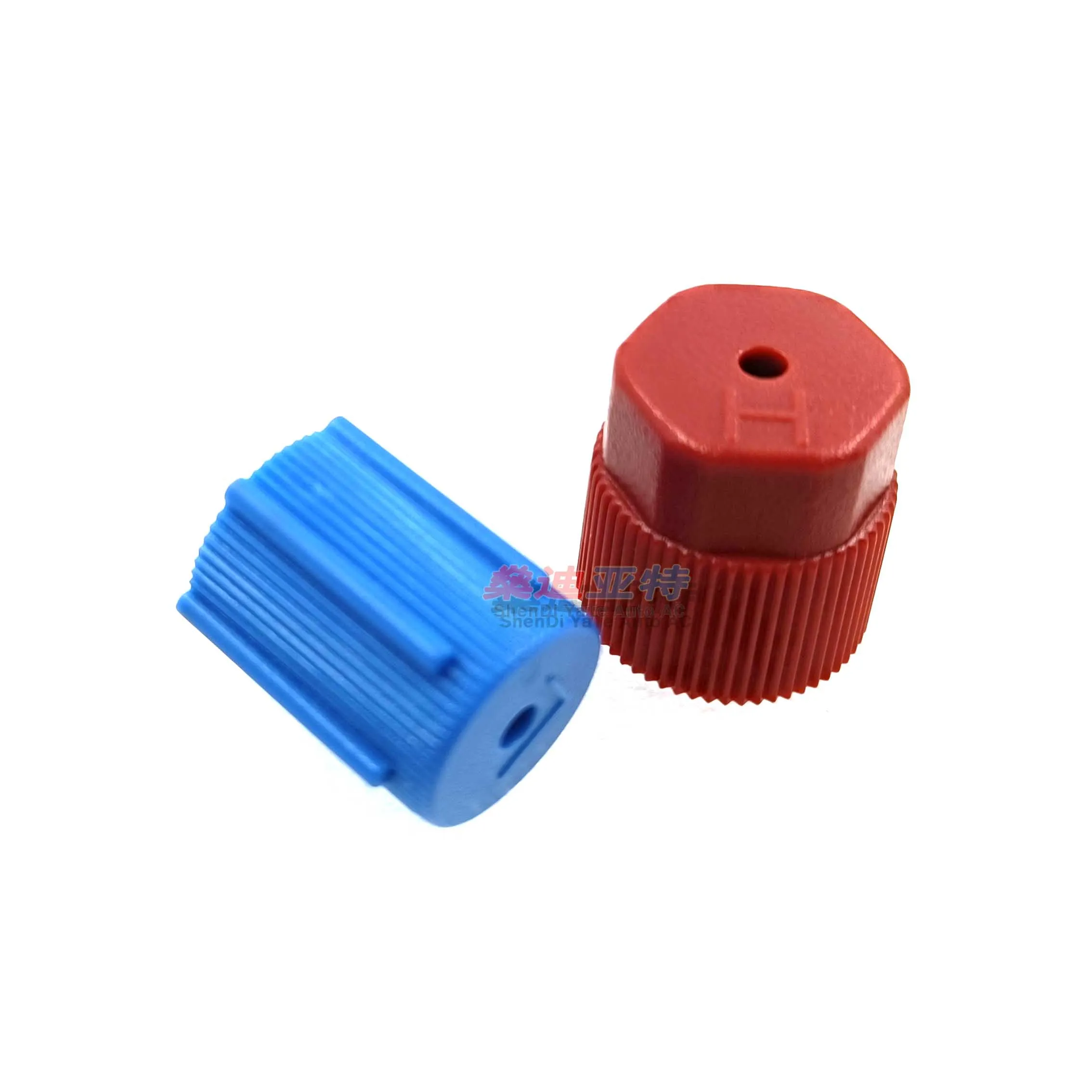 

M8X1 M8X1 Car A/C System Charging Port Service Cap R134a High Low Side Caps Red Blue AC Caps Air Conditioning Accessories