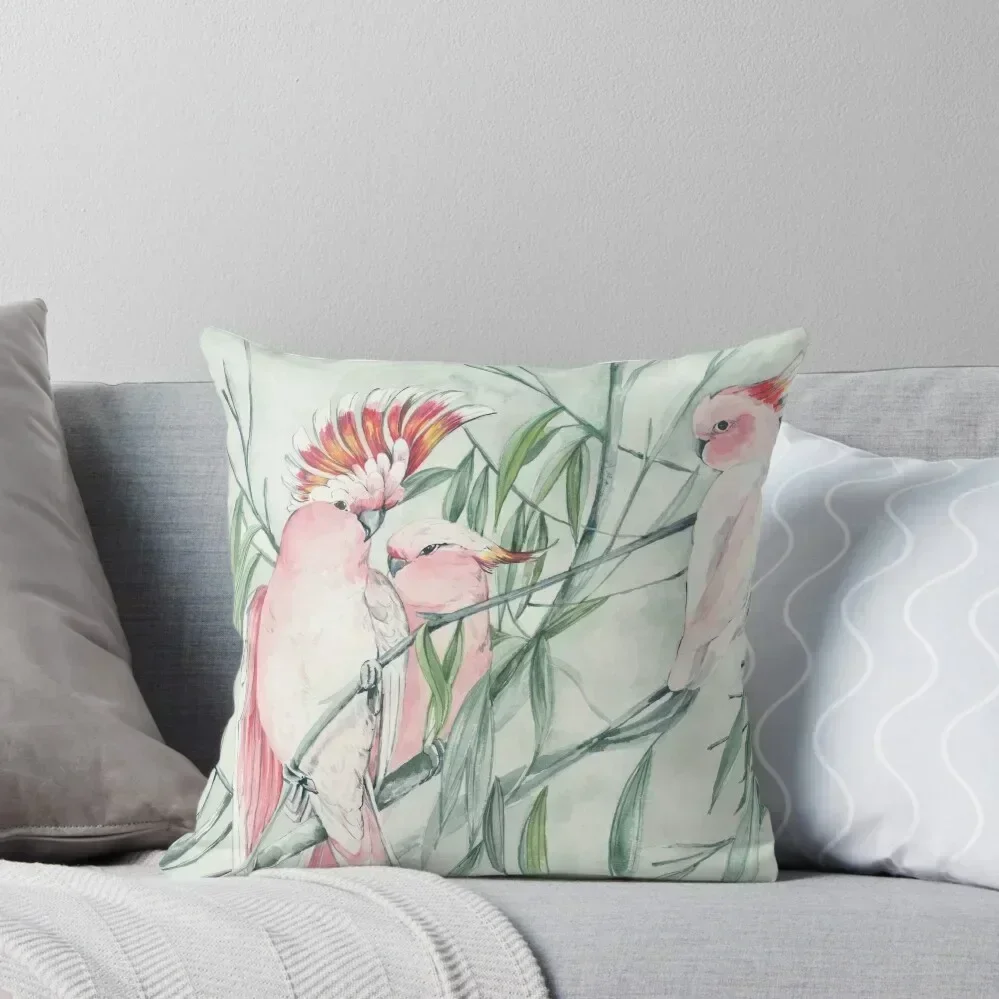 

Major Mitchell Cockatoo Throw Pillow sleeping pillows Christmas Pillowcase New year pillow