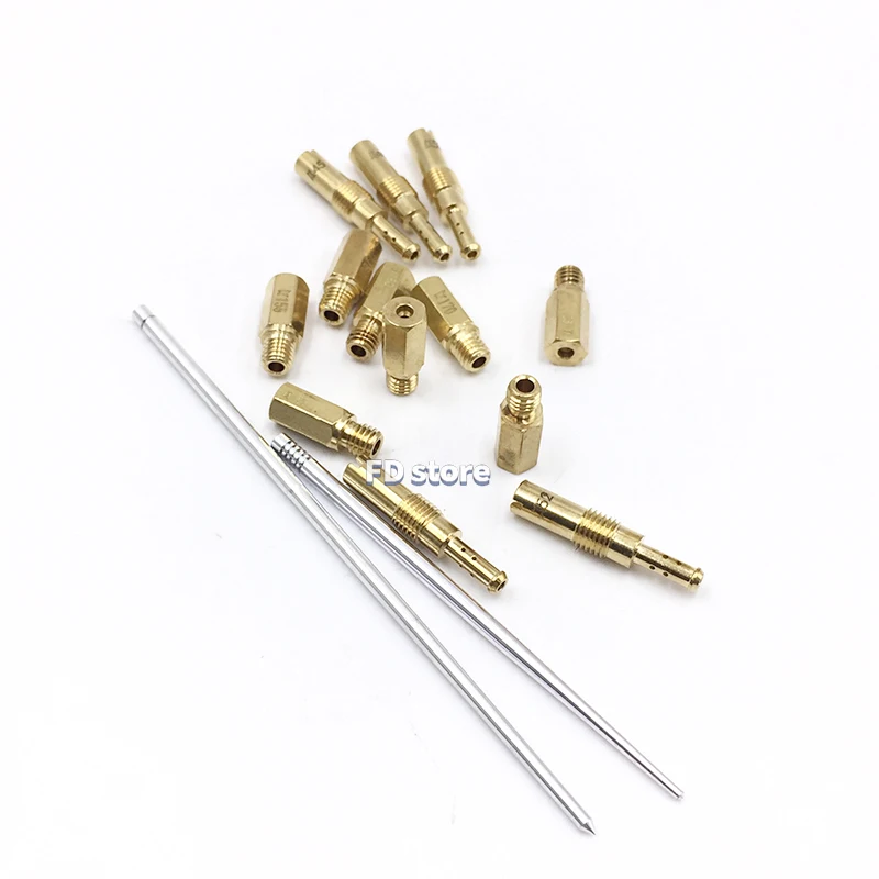 Carburetor Main Jet, Slow Pilot Jet & Jet Needle For Yamaha WR400F WR450F YZ400F YZ426F YZ450F YFZ450 Keihin FCR Carb