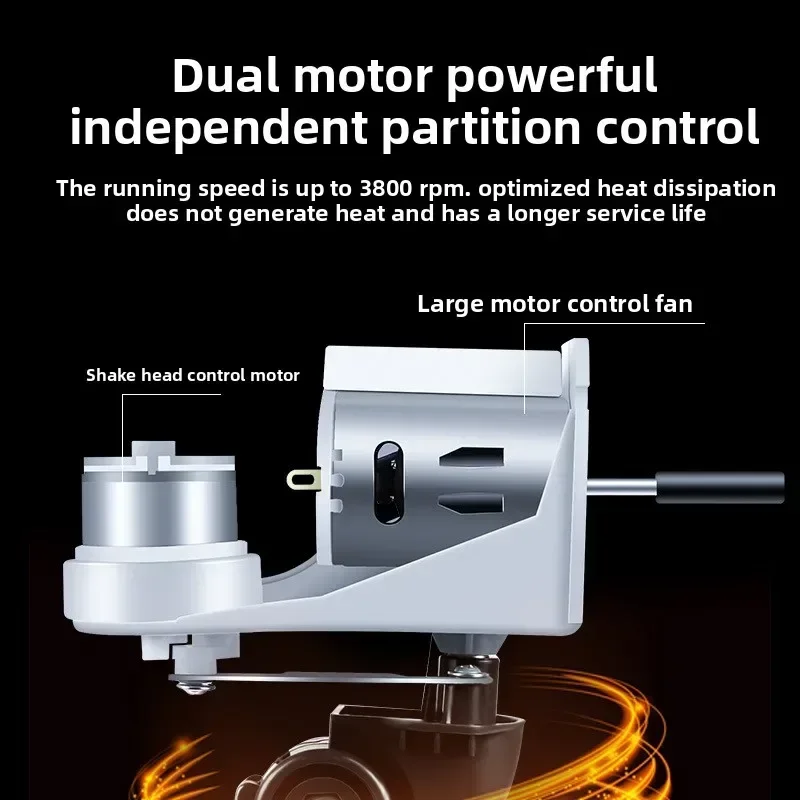 Durable 24v12V  Large Truck Car 11-inch High-power Wind Cooling Strong