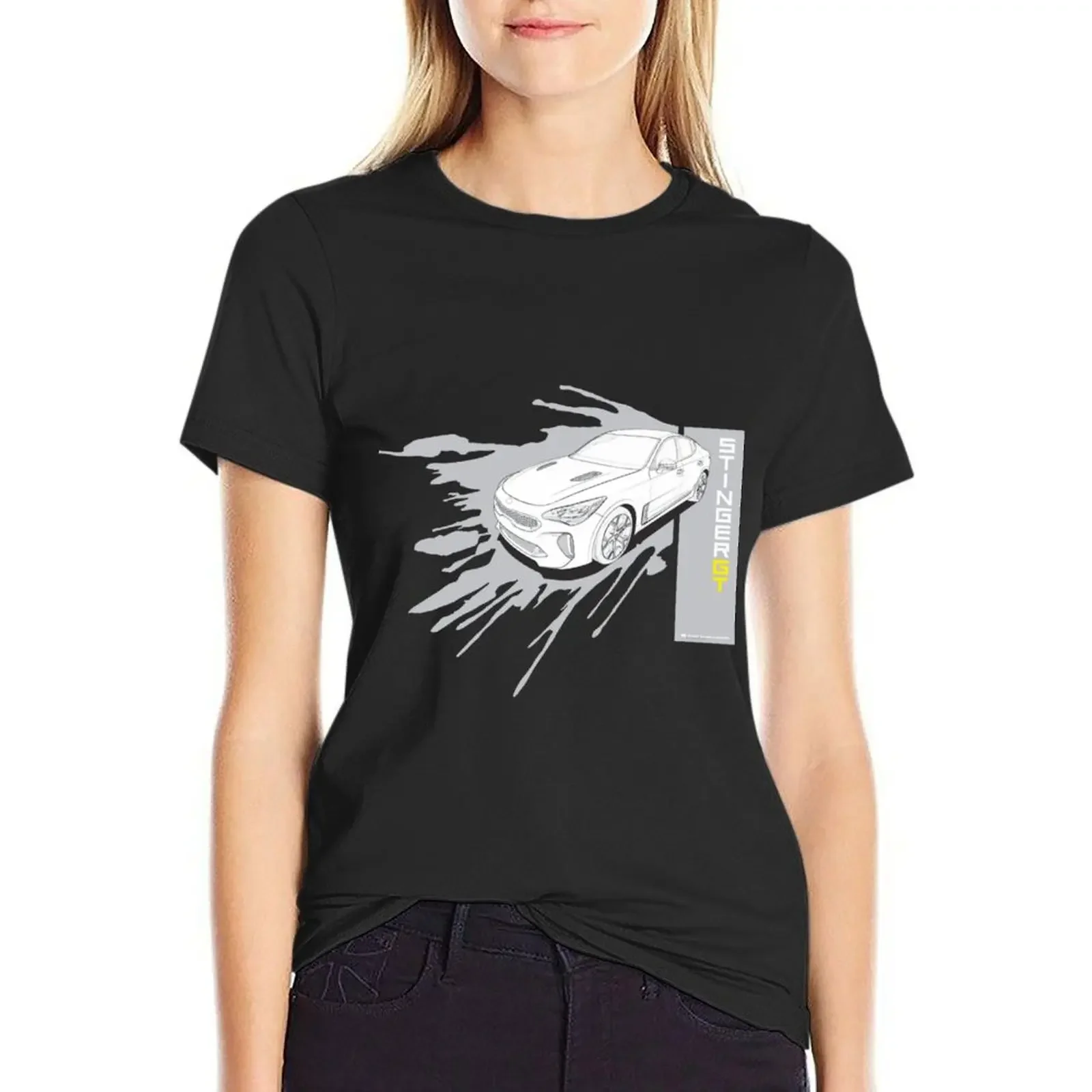 

Kia Stinger GT Classic . T-Shirt cute tops plus size tops tight shirts for Women