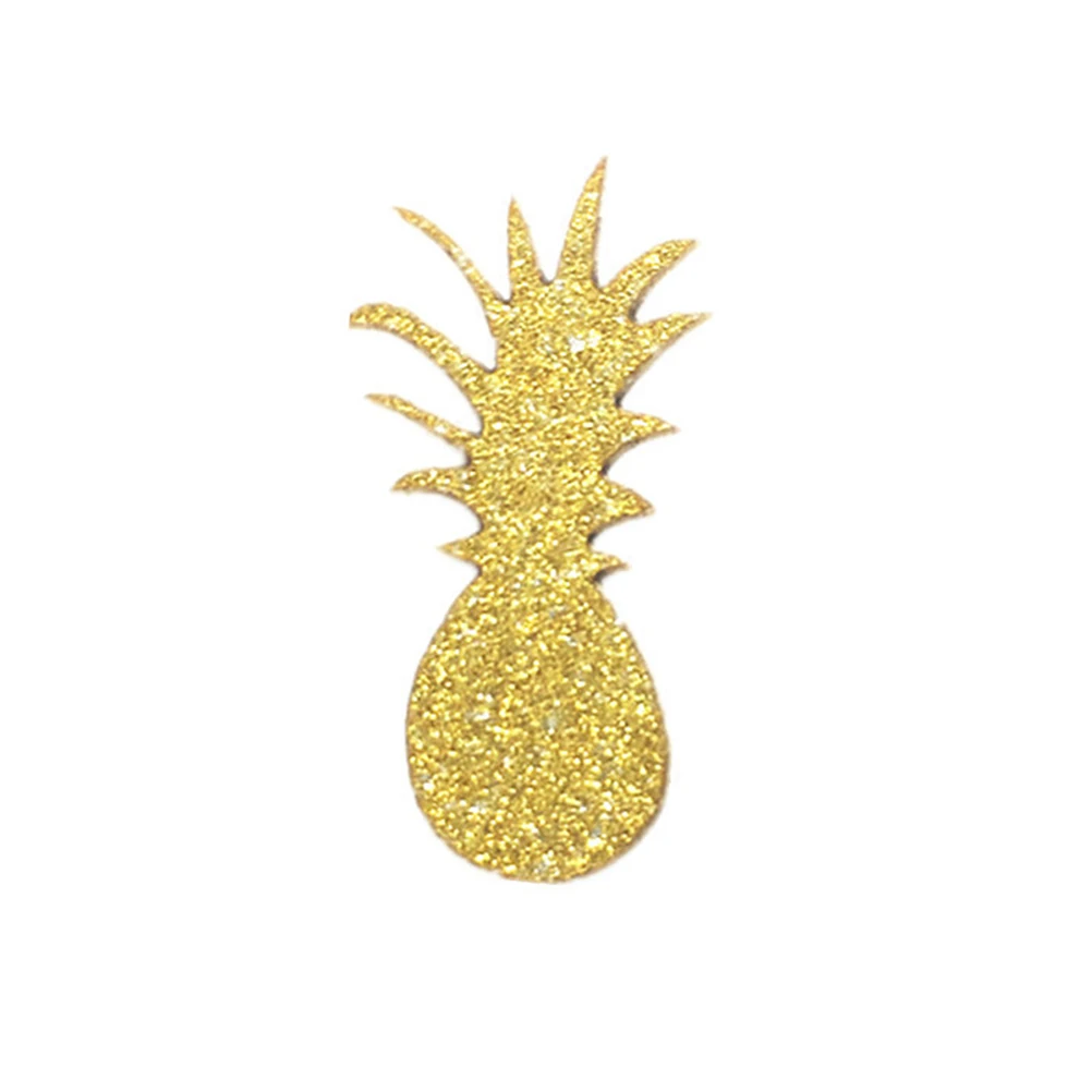 

100 Pcs Pineapple Confetti Decoration Decors Party Decorative Decorate Table Decorations