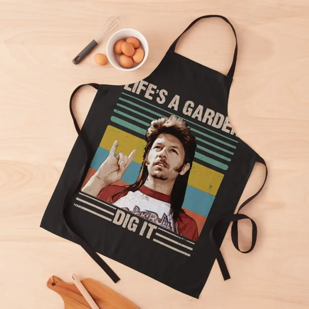 

Joe Dirt Lifes A Garden Dig It Vintage Apron Kitchen Kawaii Accessories Kitchen Tools Apron