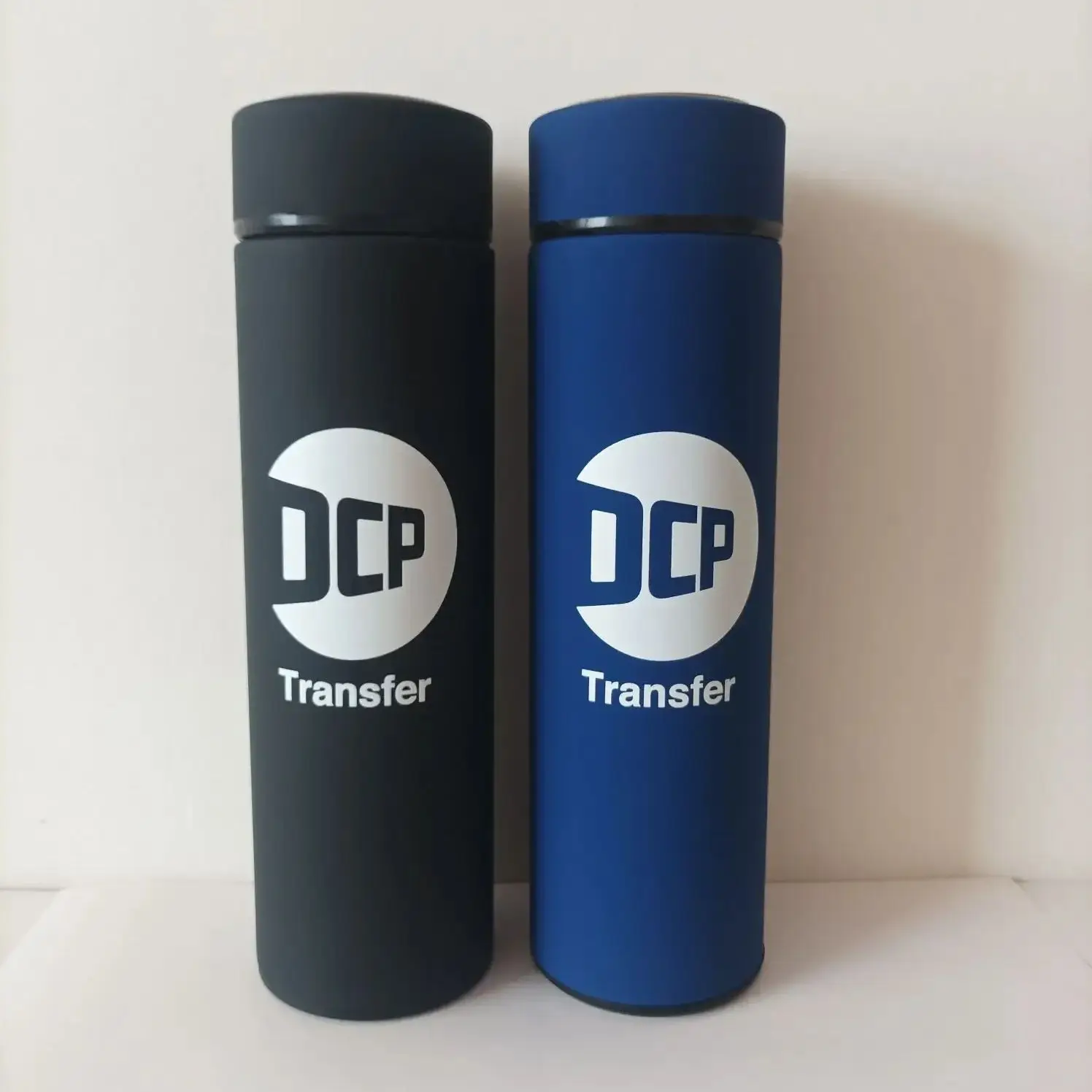 500ML Thermos DIY Customized Name Logo Photo UV Print Stainless Steel Soft Touch Water Bottle Vacuum Flask Office Business Gift