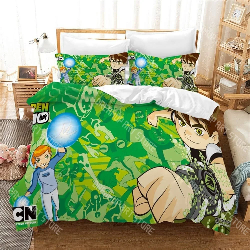 mode-dessin-anime-ben-10-ensemble-de-literie-simple-double-pleine-reine-king-size-ensemble-de-lit-enfants-chambre-housse-de-couette-ensembles-ensemble-de-draps