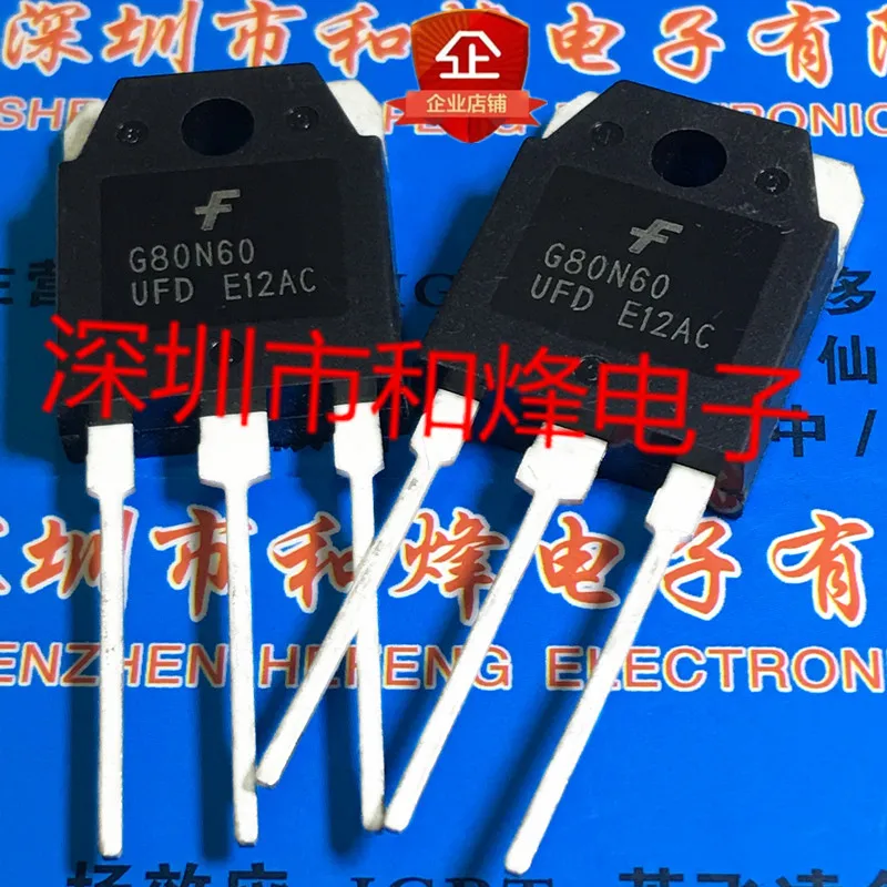 

Free shipping G80N60UFD SGH80N60UFD TO-3P 600V 80A 10PCS