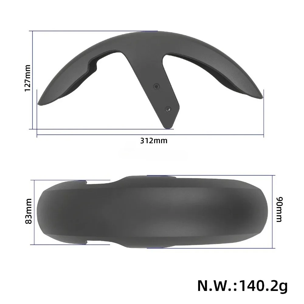 

Durable Front Fender for Xiaomi 5Plus Electric Scooter Waterproof Mudguard Splash Protection Front Mudguard Fender Accessories