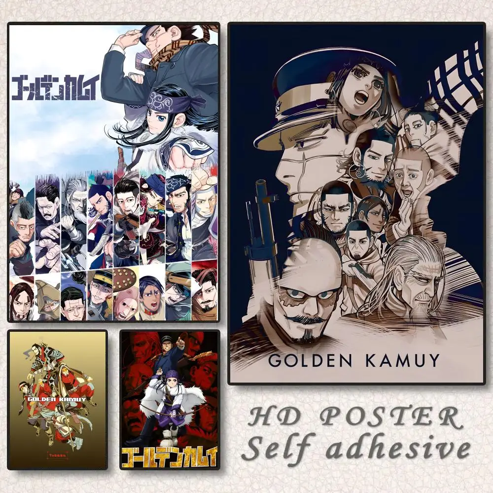 Adventure story G-GOLDEN KAMUY Anime Poster Gift with prints