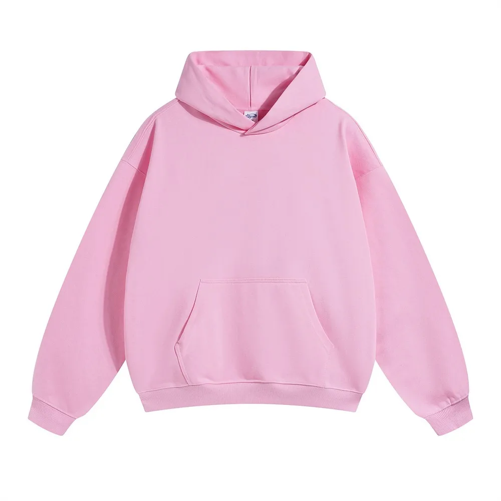 

Oversize Baggy Hooded Women's Basic Long Sleeve Kangaroo Hoodies Sweatshirts Streetwear Cotton Pullovers for Women Men Winter