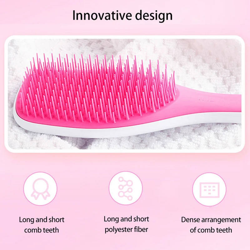 TangleTeezer princess tt smart long-handled smoothing comb female massage