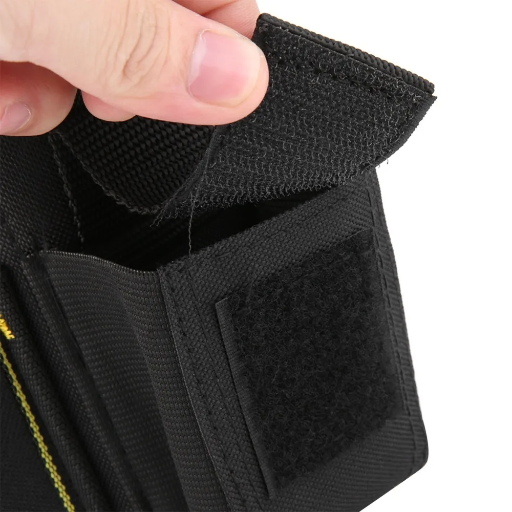 practical-universal-tool-pouch-belt-oxford-fabric-compact-gardening-tool-bag-black-and-yellow-portable-waist-tool-apron