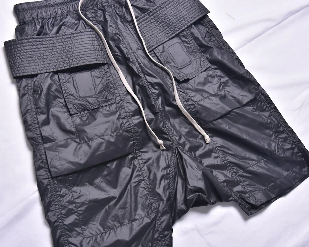 Merk R0 Dunne Dubbele Lus Harlan Broek Jeugd High Street Fashion Shorts Heren Broek Functionele Shorts Voor Heren