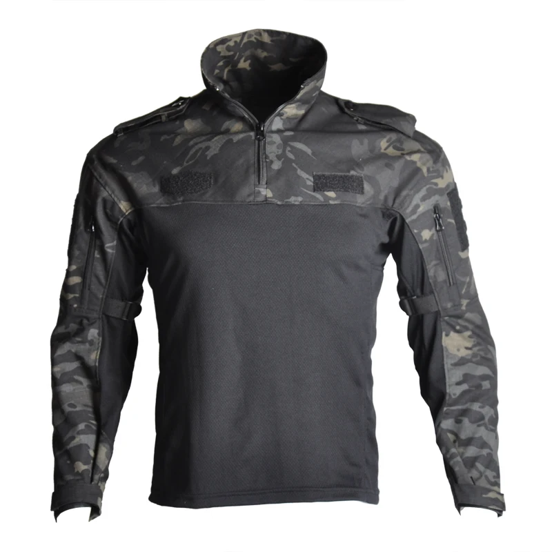 Tactisch Shirt Ons Leger Cp Camouflage Multicam Militaire Gevechtsshirts Mannen Airsoft Paintball T-Shirt Camping Jachtkleding