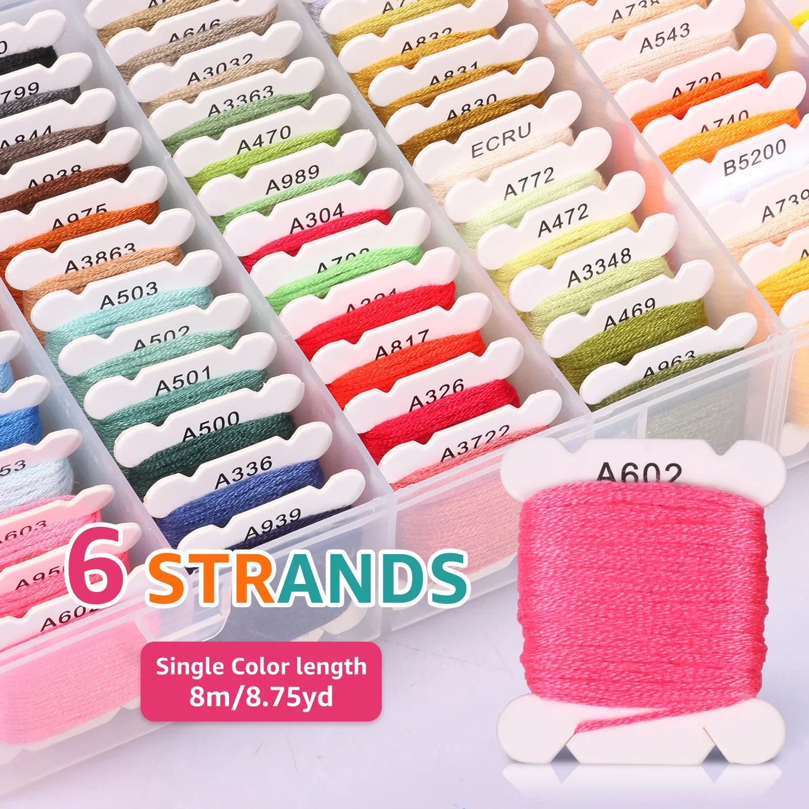 Hilo de bordar de poliéster y - Embroidery Yarns reseña y precio