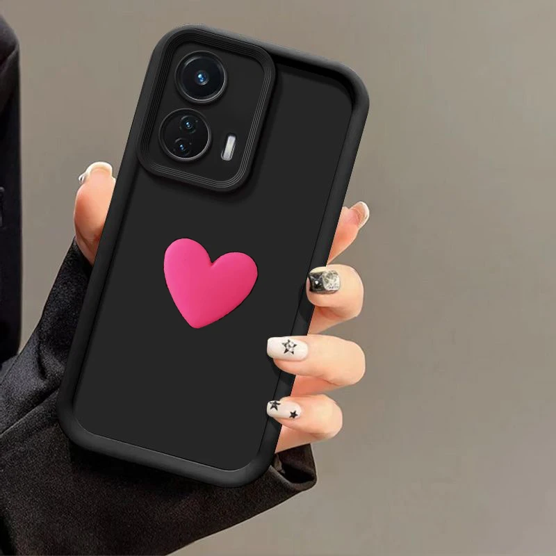 For Xiaomi 14T Case Xiaomi 14T Pro Phone Case xiao mi 14t Cover Mi 14T Pro Case Honor 200 Pro Love Heart Matte Soft Cover