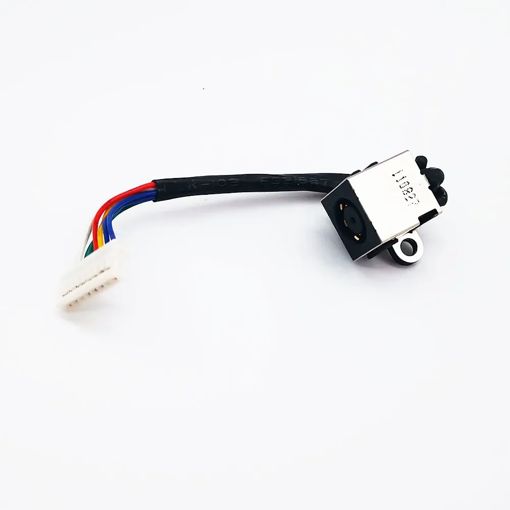 Conector de alimentación de CC con cable para ordenador portátil, Cable flexible de carga de DC-IN para Dell 17R 5720 7720 15R N5720 N7720 09J29V