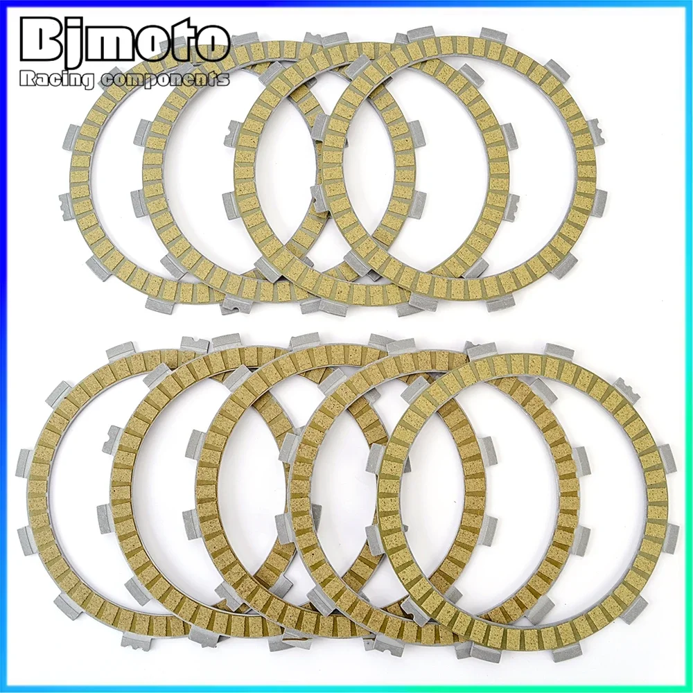 Placas de fricção de embreagem xv 1600 1700, para yamaha xv1600 xv1700 road midnight star s silverado warrior 26h-16307-00/26h-16307-019