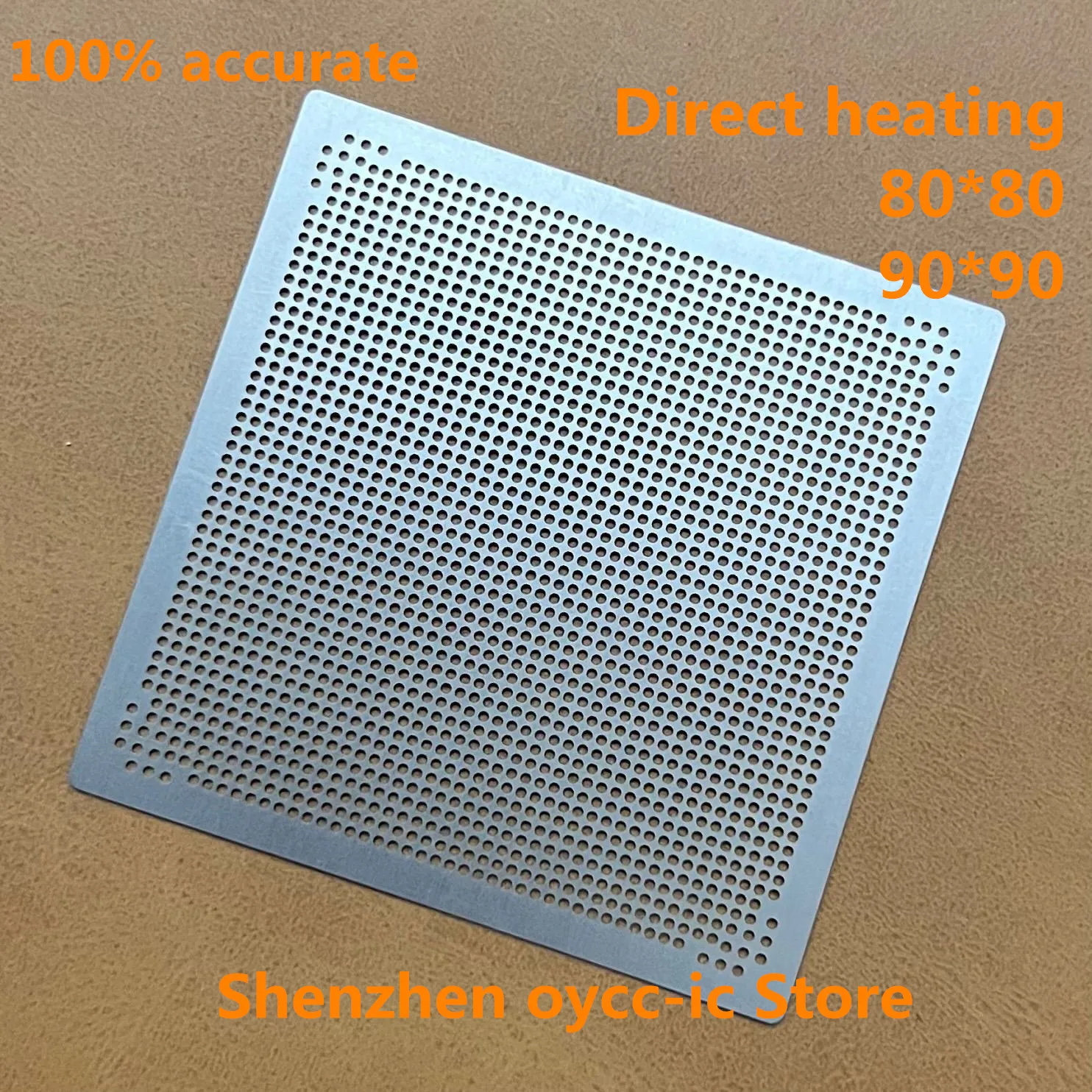 Plantilla de GPU BGA de calefacción directa, plantilla de GPU, 80x80, 90x90, Vega 10, 215, 0894216, 215, 0894124, 215, 0894304, 215-0894252, 215