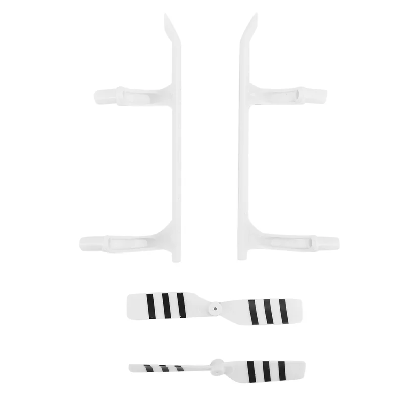 Kit de train d'hélicoptère et Rotor arrière C138, mise à niveau d'hélicoptère CYGJ-RC pour RC ERA C138 Bell 206 1:33, pièces d'hélicoptère RC