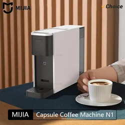 New Mijia Capsule Coffee Machine N1 Coffee Maker S1301 Small Size 10mins Automatic Shutdown Espresso Cafe Food Processor