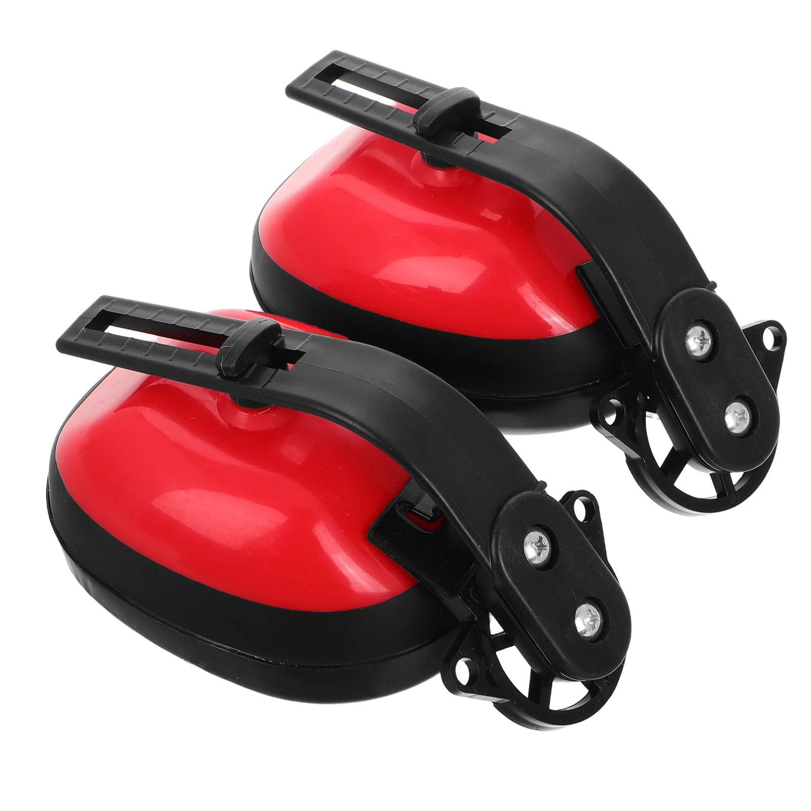 

1 Pair Soundproof Ear Muffs For Adults Noise Cancelling Hearing Protection Adjustable Hard Hat Style Durable Workshop