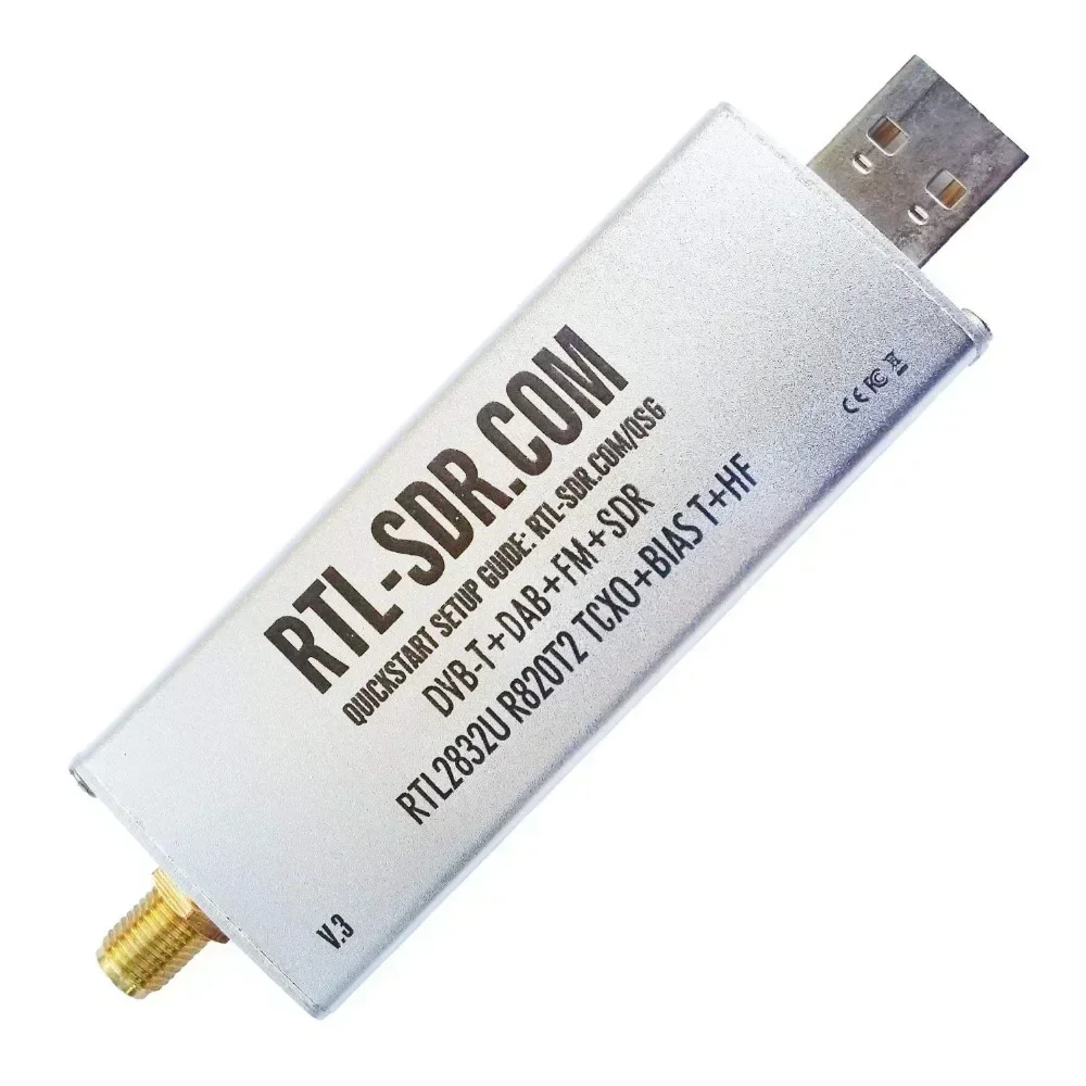 RTL-SDR Blog RTL SDR V3 R820T2 RTL2832U 1PPM TCXO SMA RTLSDR Software Defined Radio Works With Windowfor OSX Androids Pi