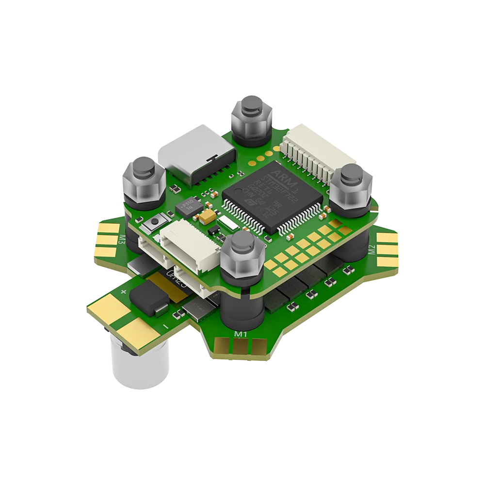 IFlight BLITZ Mini F7 Stack con BLITZ Mini F7 V1.2 Flight Controller / BLITZ Mini E55S 4-IN-1 2-6S ESC per parti FPV