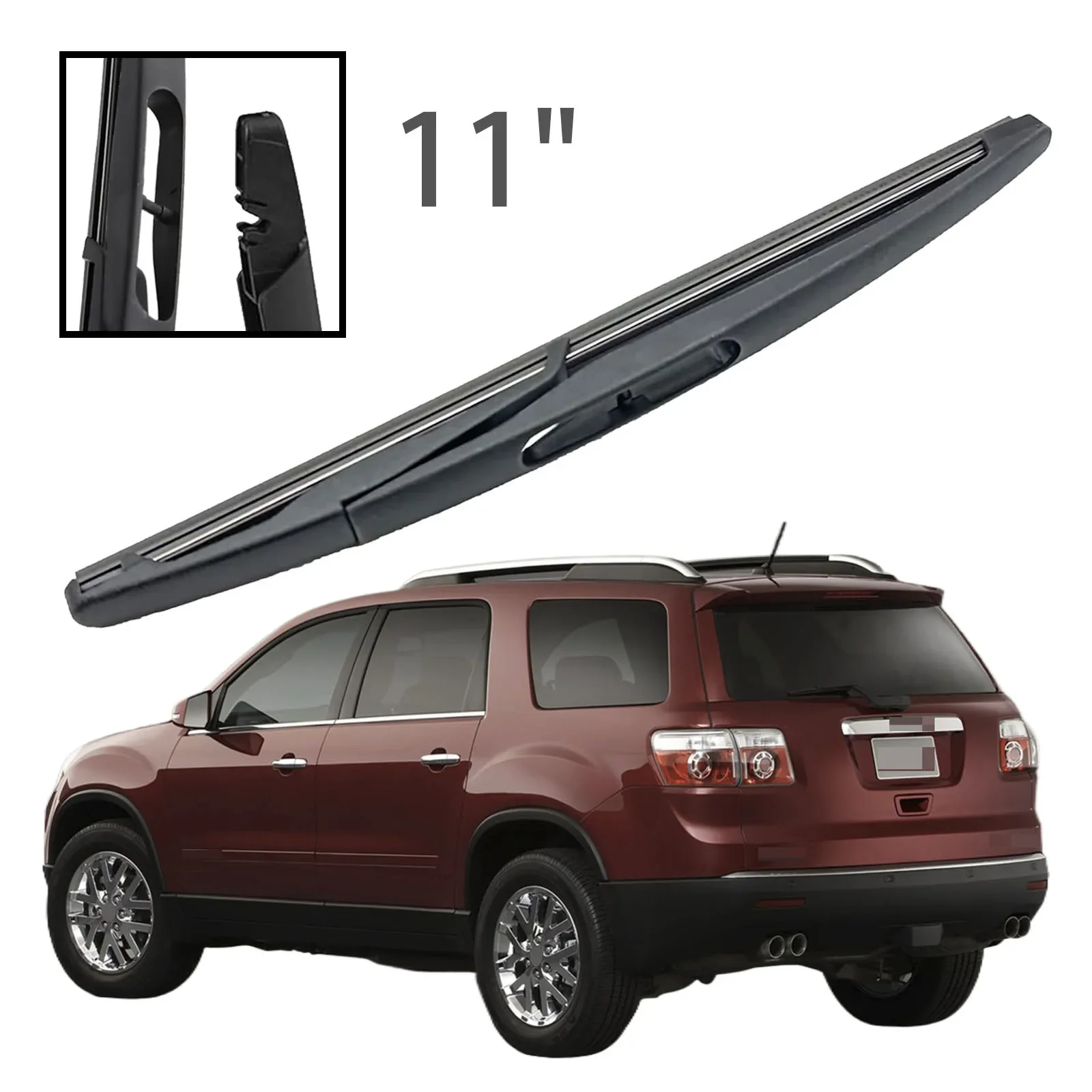 

11" Rear Windshield Windscreen Washer Wiper Blade For GMC Acadia Saturn Outlook 2007-2012 Car Accessories Accsesories