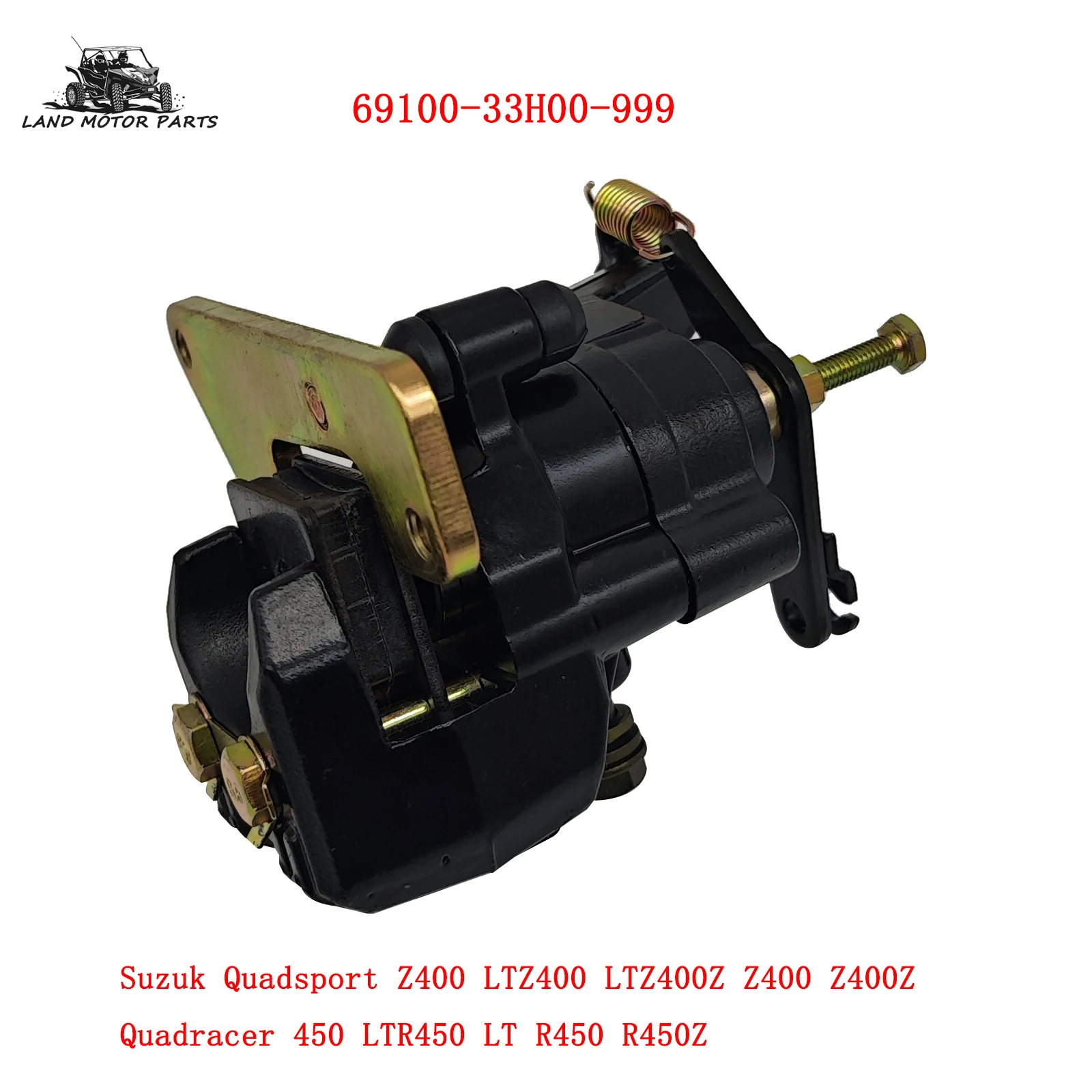 

Brake Caliper Rear Mounting 69100-33H00-999 69100-45G00-999 For Suzu-ki ATV LTZ400 QuadSport 400 2003-2013