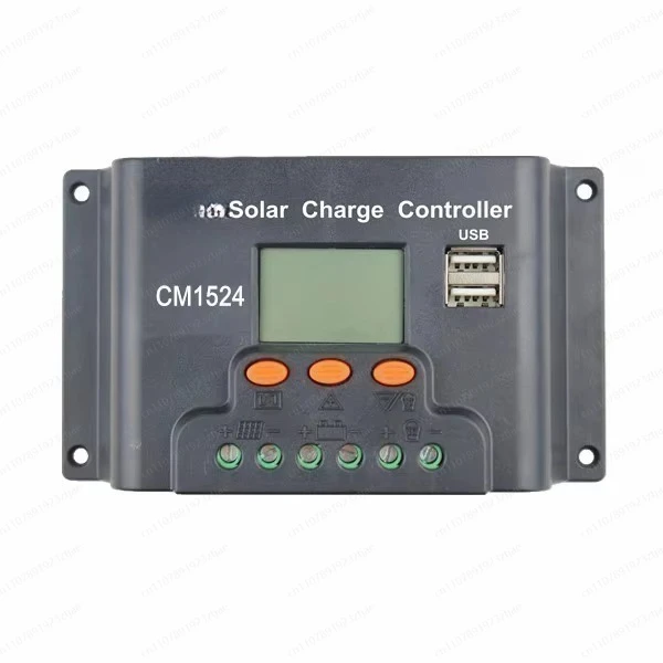 Solar Controller 12V 24V 10A Solar Power System Street Lamp Controller Factory Wholesale Dual USB Charging 2.1A Current