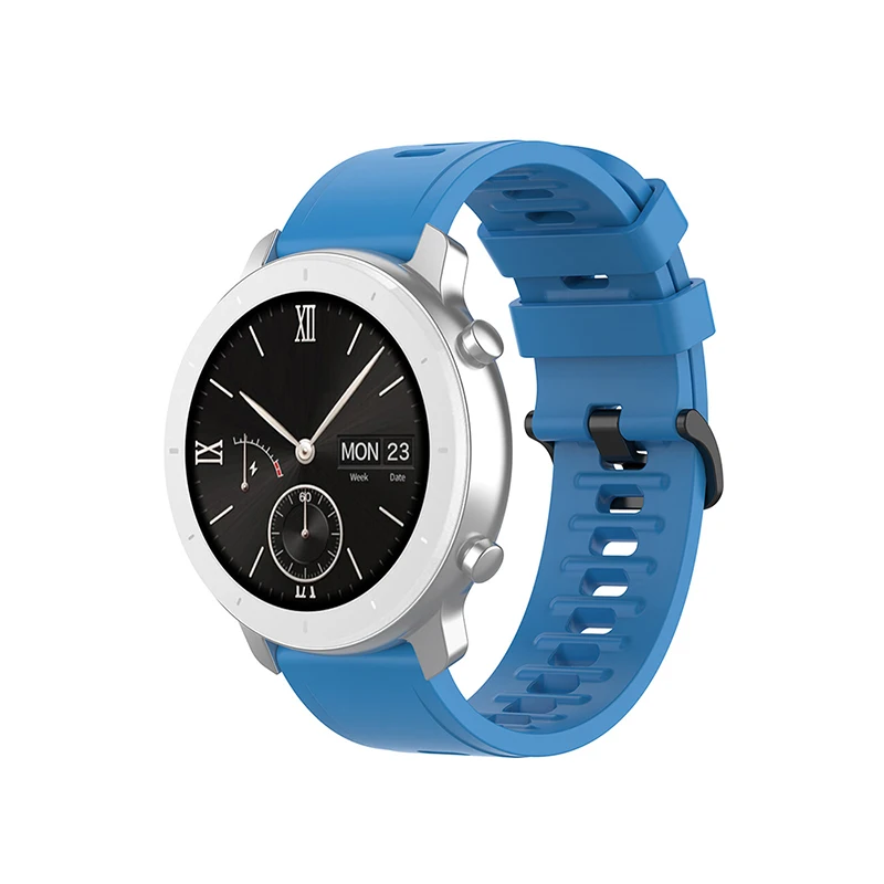 Ремешок силиконовый для Xiaomi Mi Watch Color 2, сменный спортивный браслет для Mi Watch Color, S1 Pro edition, 22 мм