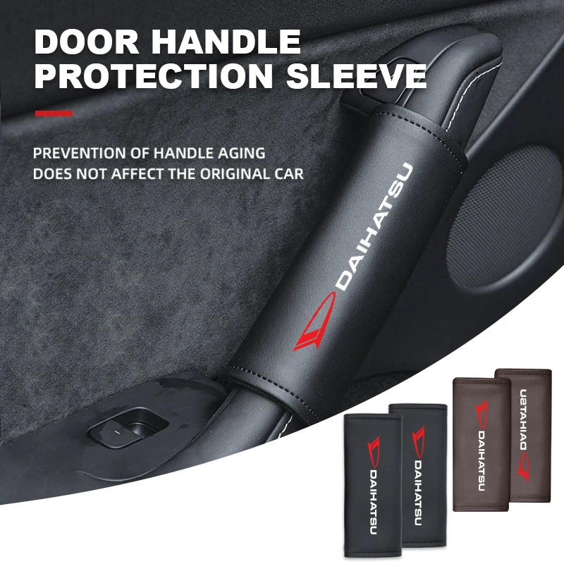 Cubierta protectora Universal antidesgaste para manija de puerta de coche, accesorios para Daihatsu Sirion Feroza Trevis Taft Terios 2 Cuore