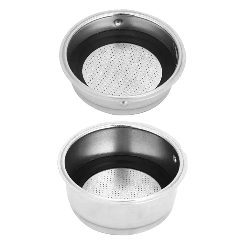 Корзина для фильтра для кофе, 51 мм, съемная многоразовая моющаяся чаша для порошка, не содержащая BPA