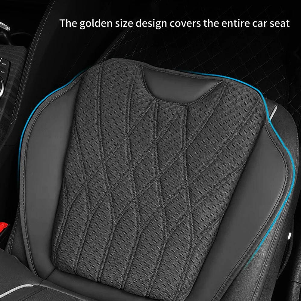 New Car Seat Cover Universal Ice Silk Seat Rear Cushion Four Season Car Interior Seat Protection Pad for Mercedes Benz/BMW/Audi