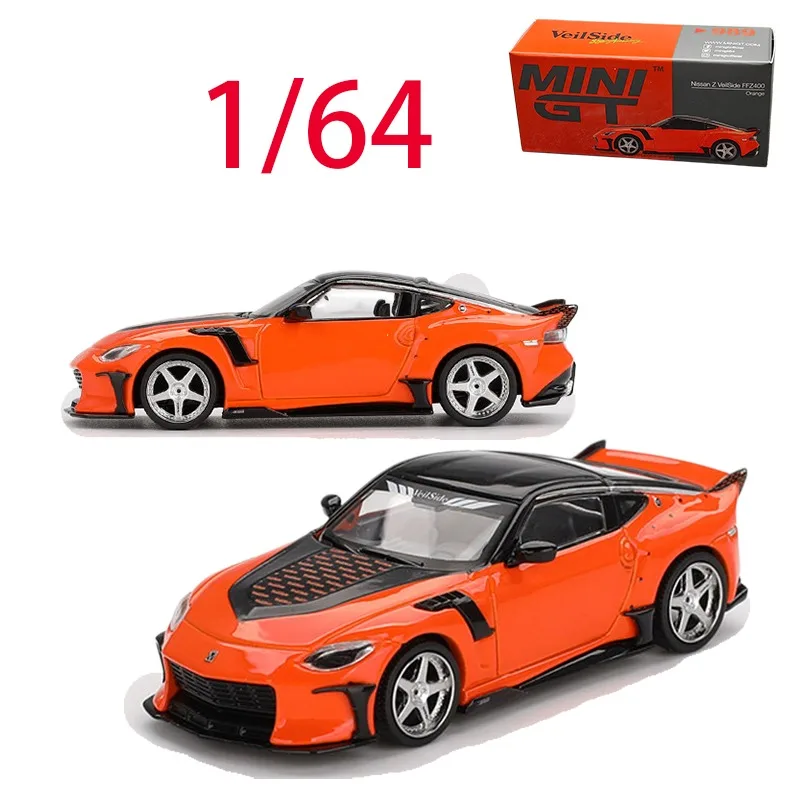 

Модель автомобиля MINIGT Diecast в масштабе 1/64, Nissan Z VeilSide FFZ400 из сплава. # Игровые машинки 989 для мальчиков в оригинальной упаковке